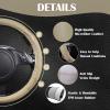 imageCAR PASS Line Rider Microfiber Leather Sporty Steering Wheel Cover Universal Fits for 95 TruckSUVCars14515inch AntiSlip Safety Comfortable Desgin BlackGrayBeigeCarbon Fiber