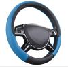 imageCAR PASS Line Rider Microfiber Leather Sporty Steering Wheel Cover Universal Fits for 95 TruckSUVCars14515inch AntiSlip Safety Comfortable Desgin BlackGrayBlack and Blue