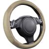 imageCAR PASS Line Rider Microfiber Leather Sporty Steering Wheel Cover Universal Fits for 95 TruckSUVCars14515inch AntiSlip Safety Comfortable Desgin BlackGrayBeigeCarbon Fiber