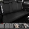 imageCAR PASS Oxford Bling Diamond Car Seat Covers Full Set Interior Sets Waterproof Shining Glitter Sparkly Crystal Universal Armrest Fit 95 Automotive Truck SUV Cute Women Girl Black Silver RhinestoneMulticolor