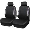 imageCAR PASS Oxford Bling Diamond Car Seat Covers Full Set Interior Sets Waterproof Shining Glitter Sparkly Crystal Universal Armrest Fit 95 Automotive Truck SUV Cute Women Girl Black Silver RhinestoneMulticolor Diamond