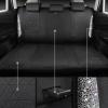 imageCAR PASS Oxford Bling Diamond Car Seat Covers Full Set Interior Sets Waterproof Shining Glitter Sparkly Crystal Universal Armrest Fit 95 Automotive Truck SUV Cute Women Girl Black Silver RhinestoneMulticolor