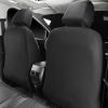 imageCAR PASS Quilting Leather Seat Cover Two Front Seats Only Universal Fit Automotive Front Seat Covers Waterproof Deluxe PU Premium Vinyl Luxury for Cars Sedan Van SUV Airbag Compatible 2 PiecesBlackBlackBeige
