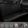 imageCAR PASS Quilting Leather Seat Cover Two Front Seats Only Universal Fit Automotive Front Seat Covers Waterproof Deluxe PU Premium Vinyl Luxury for Cars Sedan Van SUV Airbag Compatible 2 PiecesBlackPurple