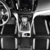 imageCAR PASS Rhinestone Bling Car Seat Covers Leather Shining Diamond Car Floor Mats Carpet Waterproof AntiSlip Nibs Bling Car Accessories Interior Sets for Women Silver Glitter White Sparkly CrystalSilver