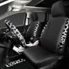 imageCAR PASS Rhinestone Bling Car Seat Covers Leather Shining Diamond Car Floor Mats Carpet Waterproof AntiSlip Nibs Bling Car Accessories Interior Sets for Women Silver Glitter White Sparkly CrystalCow Diamond