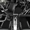 imageCAR PASS Rhinestone Bling Car Seat Covers Leather Shining Diamond Car Floor Mats Carpet Waterproof AntiSlip Nibs Bling Car Accessories Interior Sets for Women Silver Glitter White Sparkly CrystalCow Diamond