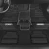 imageCAR PASS Rubber Car MatsCar Floor Mats All WeatherCar Mats Full Set 4PieceWaterproof Automotive Floor Mats Trim to Fit for Most Cars Sedans SUVs VansHeavy Duty AntiSlip Easy Clean All BlackAll Black