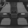 imageCAR PASS Rubber Car MatsCar Floor Mats All WeatherCar Mats Full Set 4PieceWaterproof Automotive Floor Mats Trim to Fit for Most Cars Sedans SUVs VansHeavy Duty AntiSlip Easy Clean All BlackAll Gray