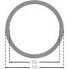 imageCAR PASS Sporty Quilting Leather Universal Fit Steering Wheel CoverFit for SuvsVansSedansTrucks for 147quot to 15quotBlack ampamp GrayPure Beige