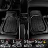 imageCAR PASS Tire Tread DeepDish Rubber Floor Mats for car Heavy Duty car mats All Weather Universal XLM Trim to Fit for Truck SUV Vehicle Automotive Waterproof car mats 3 Piece red BlackBlack 2pcs