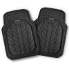 imageCAR PASS Tire Tread DeepDish Rubber Floor Mats for car Heavy Duty car mats All Weather Universal XLM Trim to Fit for Truck SUV Vehicle Automotive Waterproof car mats 3 Piece red BlackBlack 2pcs