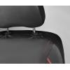 imageCAR PASS Universal FIT Piping Leather Two Front Seat Covers Waterproof Faux Leather for SUV Sedan Van Truck Airbag CompatibleReserved Opening Holes for Headrest Covers Black redBlack Red