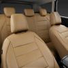 imageCAR PASS Universal FIT Piping Leather Two Front Seat Covers Waterproof Faux Leather for SUV Sedan Van Truck Airbag CompatibleReserved Opening Holes for Headrest Covers Black redBeige with Tan PipingStripe