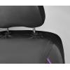 imageCAR PASS Universal FIT Piping Leather Two Front Seat Covers Waterproof Faux Leather for SUV Sedan Van Truck Airbag CompatibleReserved Opening Holes for Headrest Covers Black redBlack and Purple