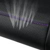 imageCAR PASS Universal FIT Piping Leather Two Front Seat Covers Waterproof Faux Leather for SUV Sedan Van Truck Airbag CompatibleReserved Opening Holes for Headrest Covers Black redBlack and Purple