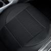 imageCAR PASS Universal Leather car seat Covers Sport fits Most Cars SUVs Trucks and Vans Full Set Black RedBlack