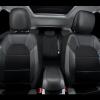 imageCAR PASS Universal Leather car seat Covers Sport fits Most Cars SUVs Trucks and Vans Full Set Black RedBlack Gray