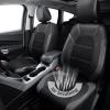 imageCAR PASS Universal Leather car seat Covers Sport fits Most Cars SUVs Trucks and Vans Full Set Black RedBlack Gray