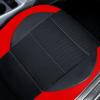 imageCAR PASS Universal Leather car seat Covers Sport fits Most Cars SUVs Trucks and Vans Full Set Black RedBlack Red