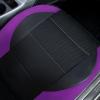 imageCAR PASS Universal Leather car seat Covers Sport fits Most Cars SUVs Trucks and Vans Full Set Black RedBlackPurple