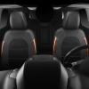 imageCAR PASS Universal Leather car seat Covers Sport fits Most Cars SUVs Trucks and Vans Full Set Black RedWood Grain Black and Brown