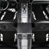 imageCAR PASS Waterproof Universal Fit Car Floor Mats Car Mats Fit for SUVVanssedans TrucksSet of 4pcs Car Carpet with Driver Heel Pad BeigeCow Print