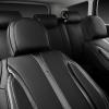 imageCAR Pass Nappa Leather Car Seat Covers Durable Waterproof Luxury Universal for SUV Pickup Truck Sedan AntiSlip Driver 5 Seats Covers Full Set with Backrest Black Chameleon Iridescent ReflectiveGray Carbon