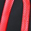 imageCAR Pass Nappa Leather Car Seat Covers Durable Waterproof Luxury Universal for SUV Pickup Truck Sedan AntiSlip Driver 5 Seats Covers Full Set with Backrest Black Chameleon Iridescent ReflectiveBlack Red Carbon