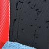 imageCAR Pass Nappa Leather Car Seat Covers Durable Waterproof Luxury Universal for SUV Pickup Truck Sedan AntiSlip Driver 5 Seats Covers Full Set with Backrest Black Chameleon Iridescent ReflectiveBlack Red Carbon