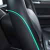 imageCar Pass Colour Piping Leather Steering Wheel CoverPerfectly fit for 14515 inches for Various Vehicles SUVsVansSedansCars Black ampamp RedBlack and Mint