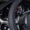imageCar Pass Colour Piping Leather Steering Wheel CoverPerfectly fit for 14515 inches for Various Vehicles SUVsVansSedansCars Black ampamp RedMulticolor