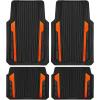 Black and Orange