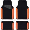 Black With Orange
