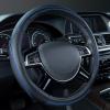 imageCar Pass Colour Piping Leather Steering Wheel CoverPerfectly fit for 14515 inches for Various Vehicles SUVsVansSedansCars Black ampamp RedBlack and Blue
