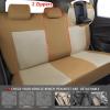 imageCAR PASS Seat Cover Full Sets 3D Air Mesh Car Seat Cover with 5mm Composite Sponge InsideAirbag Compatible Universal Fit for SUVVanssedans Trucks Automotive Interior CoversAll BlackAll Beige