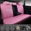 imageCAR PASS Seat Cover Full Sets 3D Air Mesh Car Seat Cover with 5mm Composite Sponge InsideAirbag Compatible Universal Fit for SUVVanssedans Trucks Automotive Interior CoversAll Blackpink