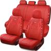 Red leather
