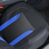 imageCAR PASS 3D Air Mesh Car Seat Covers Full Set Breathable Sporty Rear Bench with Zipper for Armrest Box Universal Fit 95 Automotive SUVTruckSedan Interior Cute Women Airbag Compatible Black GrayBlack Blue