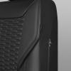 imageCAR PASS 3D Foam Mesh Leather Car Seat Covers Front Seats Air Cool Mesh Front Seat Covers for Car Universal Fit for SUV Truck Sedan Automotive Armrest Airbag CompatibleBlack and RedAll Black Leather