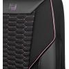 imageCAR PASS 3D Foam Mesh Leather Car Seat Covers Front Seats Air Cool Mesh Front Seat Covers for Car Universal Fit for SUV Truck Sedan Automotive Armrest Airbag CompatibleBlack and RedBlack and Pink Mesh