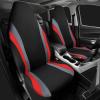 imageCAR PASS AquaShield Neoprene Waterproof Car Seat Covers for Front Seats Only High Back Bucket Seat CoverAirbag CompatibleLine Rider Seat Covers Universal Fit for Truck Van SUV Black and GrayBlack and Red