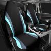 imageCAR PASS AquaShield Neoprene Waterproof Car Seat Covers for Front Seats Only High Back Bucket Seat CoverAirbag CompatibleLine Rider Seat Covers Universal Fit for Truck Van SUV Black and GrayBlack and Mint Blue