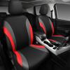 imageCAR PASS Line Rider Sporty Front Seat CoversGray Car Seat Covers Two Front Seats Only Airbag CompatibleUniversal Fit SedansCarsVansSUVTruckBlack and GrayBlack and Red