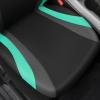 imageCAR PASS Line Rider Sporty Front Seat CoversGray Car Seat Covers Two Front Seats Only Airbag CompatibleUniversal Fit SedansCarsVansSUVTruckBlack and GrayBlack and Mint