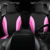 imageCAR PASS Line Rider Sporty Front Seat CoversGray Car Seat Covers Two Front Seats Only Airbag CompatibleUniversal Fit SedansCarsVansSUVTruckBlack and GrayBlack and Pink