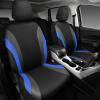 imageCAR PASS Line Rider Sporty Front Seat CoversGray Car Seat Covers Two Front Seats Only Airbag CompatibleUniversal Fit SedansCarsVansSUVTruckBlack and GrayBlack and Blue