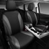 imageCAR PASS Line Rider Sporty Front Seat CoversGray Car Seat Covers Two Front Seats Only Airbag CompatibleUniversal Fit SedansCarsVansSUVTruckBlack and GrayBlack and Gray