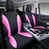 imageCAR PASS Line Rider Sporty Front Seat CoversGray Car Seat Covers Two Front Seats Only Airbag CompatibleUniversal Fit SedansCarsVansSUVTruckBlack and GrayBlack and Pink