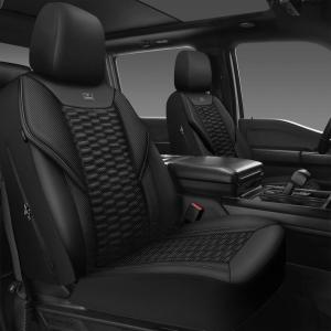 imageCAR PASS 3D Foam Mesh Leather Car Seat Covers Front Seats Air Cool Mesh Front Seat Covers for Car Universal Fit for SUV Truck Sedan Automotive Armrest Airbag CompatibleBlack and RedAll Black Mesh